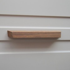 UDINE_D NUOVA maniglia per mobili legno massello cucina legno maniglie per mobili noce oliata