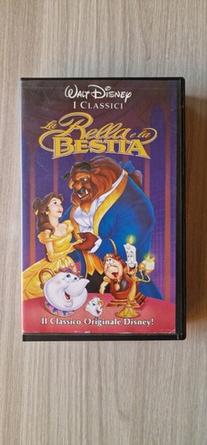 Vhs bella la bestia - la,
