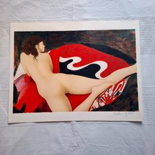 Alain Bonnefoit litografia