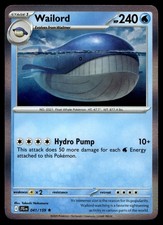 WAILORD 041/159 RARO VIAGGIO