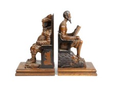OURO 94-A BOOKENDS DON QUIXOTE