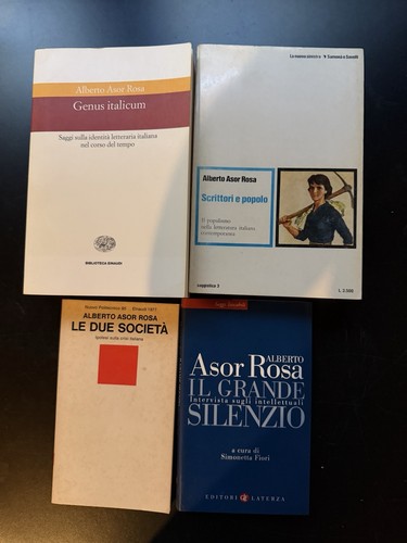 Lotto libri alberto - alberto, asor