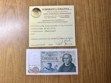 REPUBBLICA ITALIANA 5000 LIRE