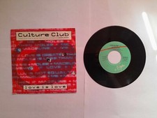 45 giri 7" Culture Club "Love is love /Mistake no.3"