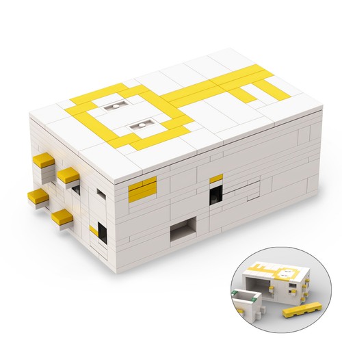 Lock and key puzzle box - "lock,