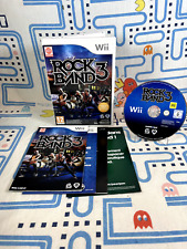 Rock Band 3 Wii gioco VERSIONE FRANCESE Francais
