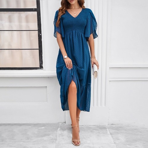 Donna zampa vestito - zampa, maniche