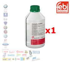 1 LITRO OLIO LIQUIDO SERVOSTERZO IDROGUIDA VERDE BMW OPEL MINI 06162 FEBI
