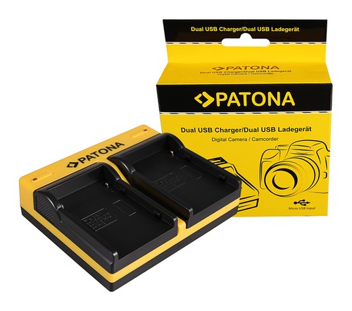 Caricabatteria usb dual patona - usb,