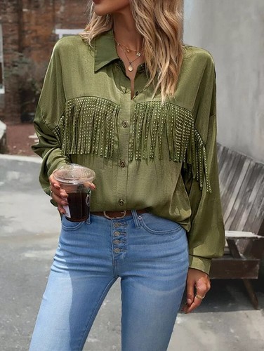 Camicia maglia blusa donna - camicia,