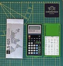 Calcolatrice Adler LS-825 in set completo • Vintage scientifica