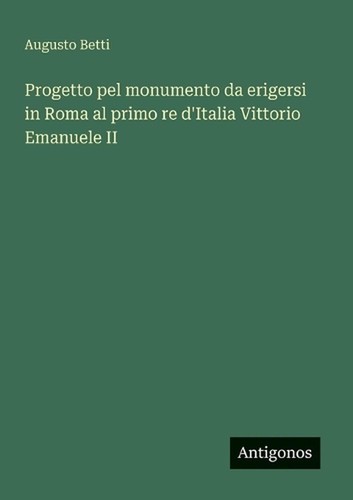 Progetto pel monumento - , da