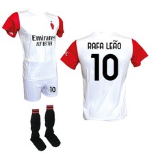 Kit Maglia Bianca Rafa Leao 10