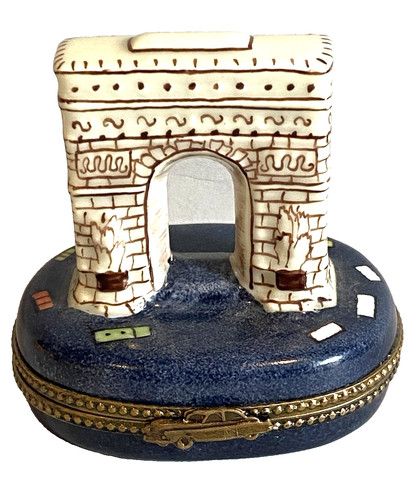 Limoges peint main trinket - limoges,