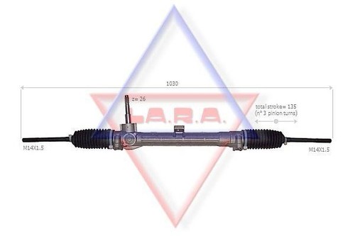 Scatola sterzo per lancia musa - lancia,