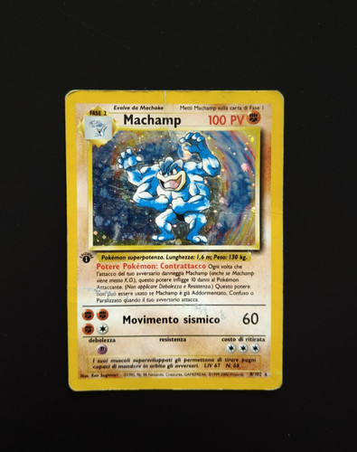 Pokemon machamp holo - pokemon,