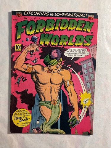 Forbidden worlds pre - pre, code