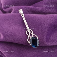 925 Argento London Topazio Blu