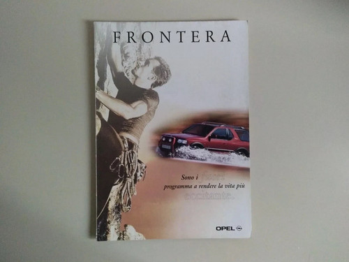 Depliant brochure opel - depliant,