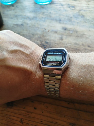 Casio illuminator a168 vintage - casio,