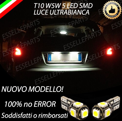 Coppia luci targa led per - targa,