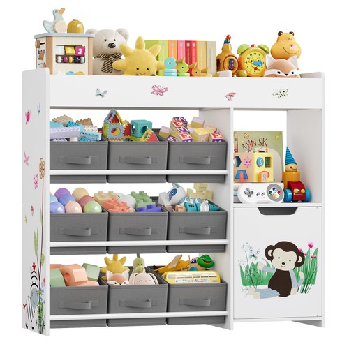 Scaffale portagiochi bambini - scaffale,