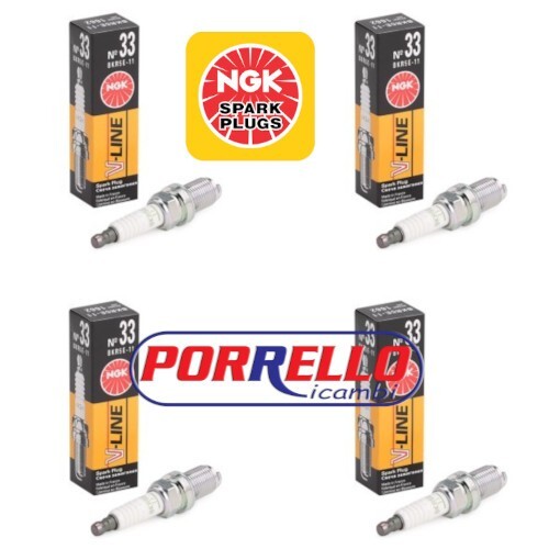 Kit candele accensione - kit, 4