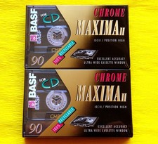 2 nastri cassette BASF Chrome