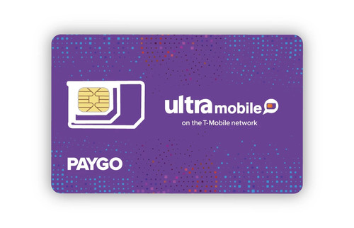 Ultra mobile paygo 3 mese - mobile, $3/mese