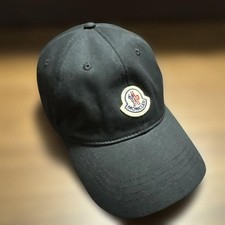 Moncler Men Black Baseball Cap