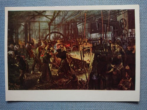 Cartolina adolph von menzel - cartolina,