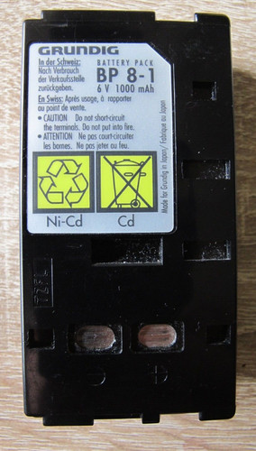 Batteria videocamera - , e