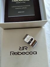 Rebecca gioielli Anello Acciaio con croce brillantini pari al nuovo