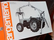 CARICATORI ESCAVATORI PORTATI ARGENTERIO AGRICOLI E ACCESSORI brochure originale