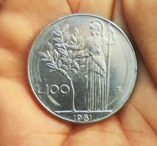 Moneta 100 lire - lire, repubblica