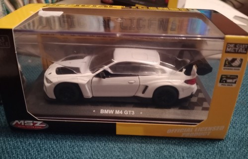 Bmw gt3 die - cast, 1/43