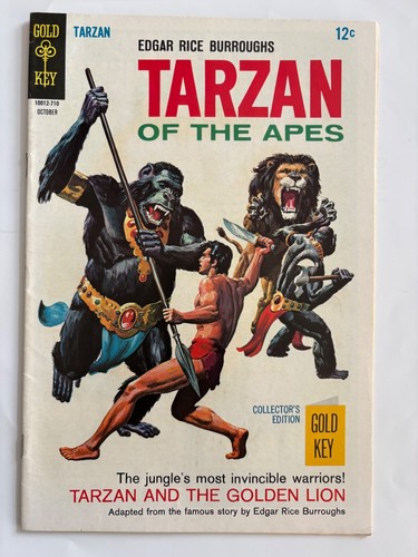 Tarzan 172 gold key comics - tarzan,