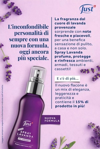 Spray lavanda just - lavanda,