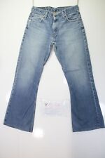Levis 516 Flare Bootcut (Cod. Y1839) tg47 W33 L36 jeans ACCORCIATO usato vintage