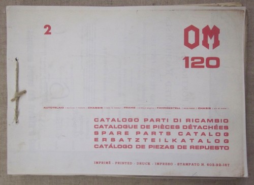 120 catalogo originale - om,