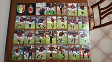 28 CARTOLINE Calciatori della SQUADRA A.C. MILAN DA RECORD gazzetta dello sport