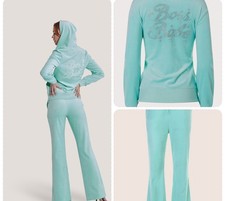 Hot Pink Velour Tuta Lounge