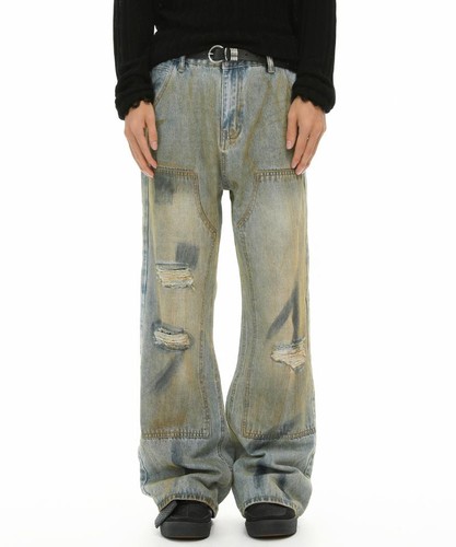 Jeans uomo gamba dritta retrò