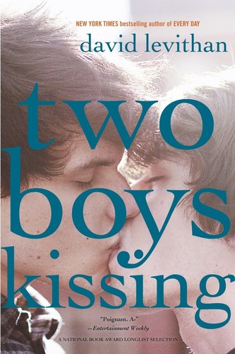 Two boys kissing - two,
