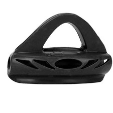 Cinturino nero KEEP DIVING in gomma nera con lacci per pinne da nuoto pinna da nuoto