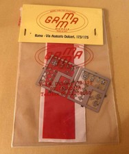 SET CINTURE SICUREZZA FOTOINCISE GT2/GT3  SCALA 1 /24