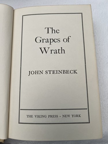 The grapes wrath john - the, of