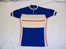 MAGLIA  CICLISMO BICICLETTA CORSA EPOCA LANETTA COLORI NAZIONALE FRANCESE