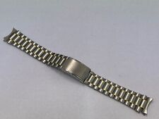 BRACCIALE SEIKO JAPAN IN ACCIAIO DOPPIO TONO ULTRA RARO ANSA CURVA DA 18 mm