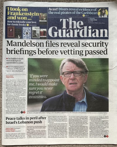 The guardian 2nd june - the, 2026